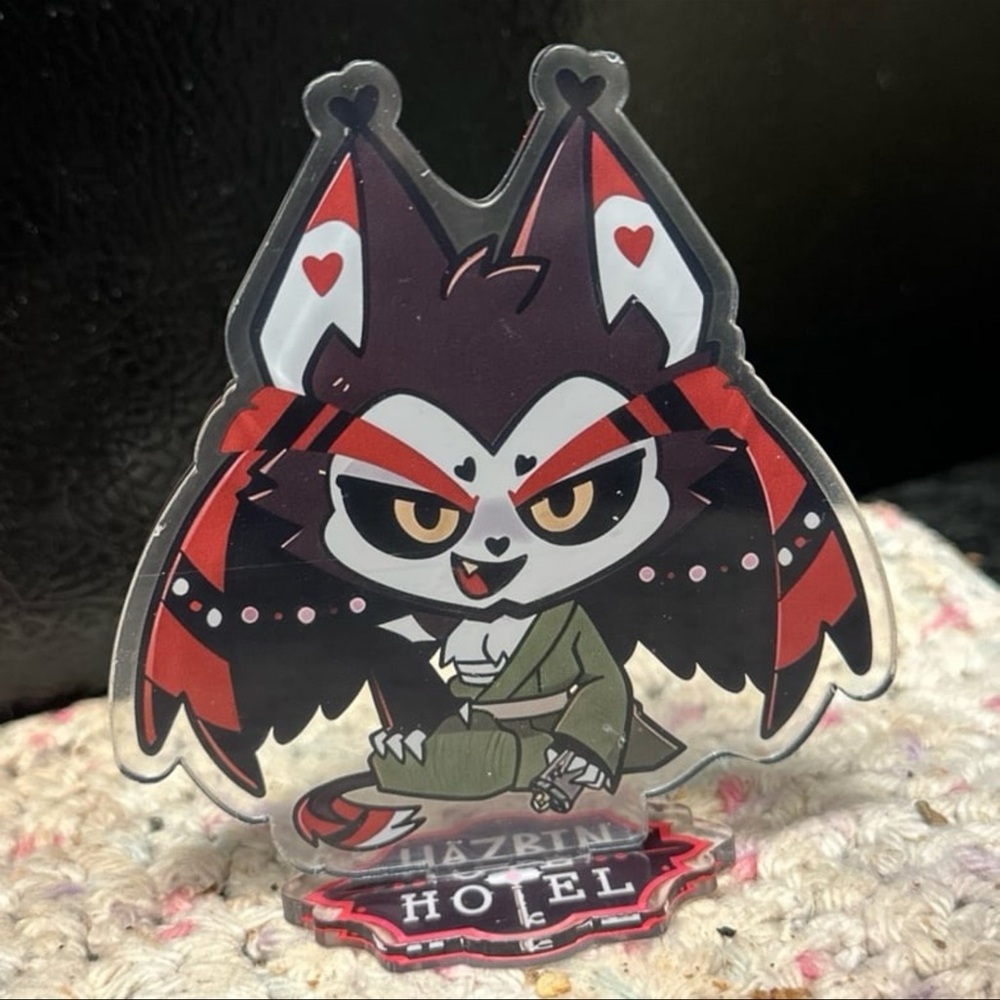 Hazbin Hotel Helluva Boss kimono Husk chibi anime acrylic figure standee